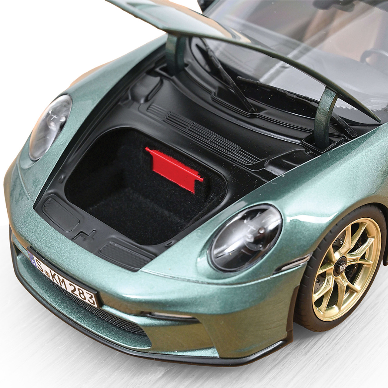 2021 Porsche 911 GT3 w/Touring Package Green Diecast Model