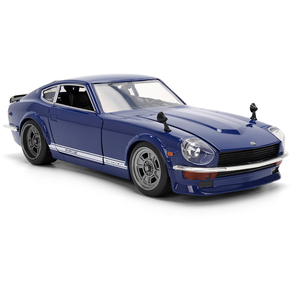 1972 Datsun 240Z Blue JDM Diecast Model Car | Jada Toys