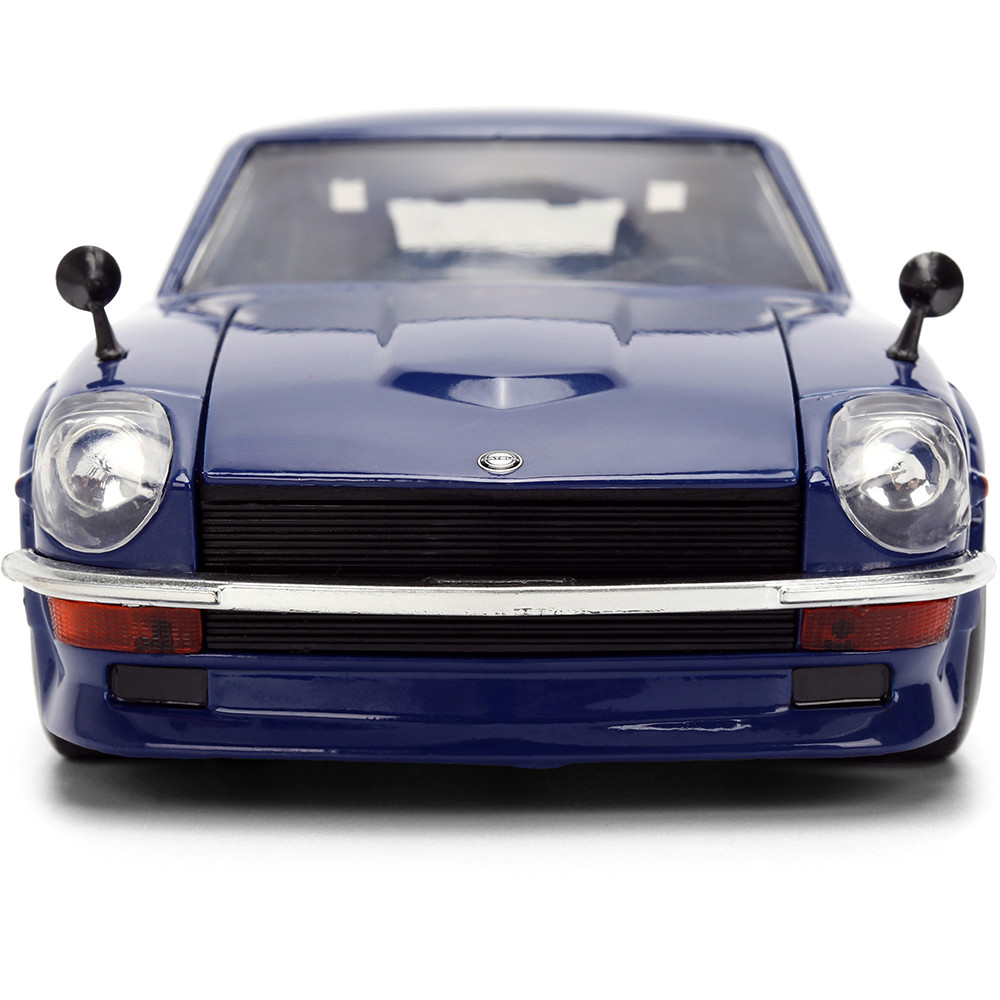 1972 Datsun 240Z Blue JDM Diecast Model Car | Jada Toys