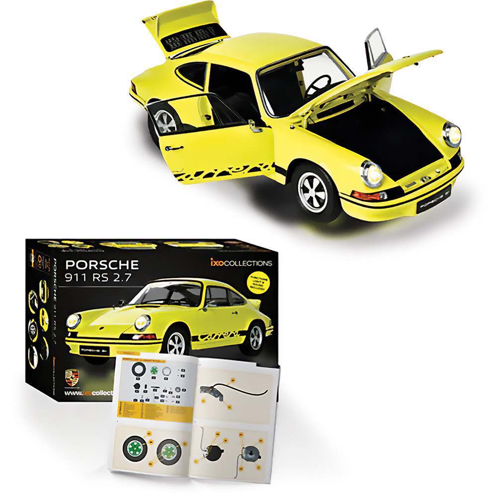 Porsche 911 Yellow Diecast Model Car | IXO Models
