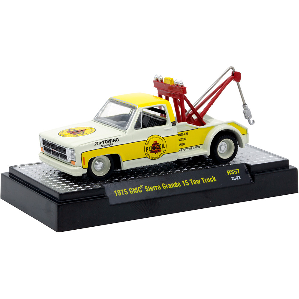 M2 31500-HS57 1975 GMC Sierra Grande 15 Carro Attrezzi Penzoil - Scala 1/64 CHASE