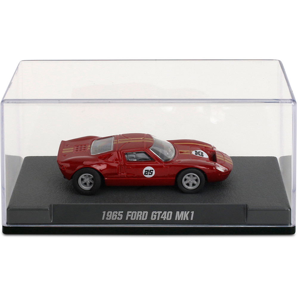 1965 Ford GT40 Mk1 Red #25 Diecast Model Car | Majorette