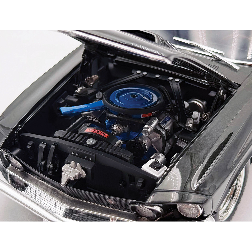 1969 Ford Mustang BOSS 429 Black Jade Diecast Model Car | Acme
