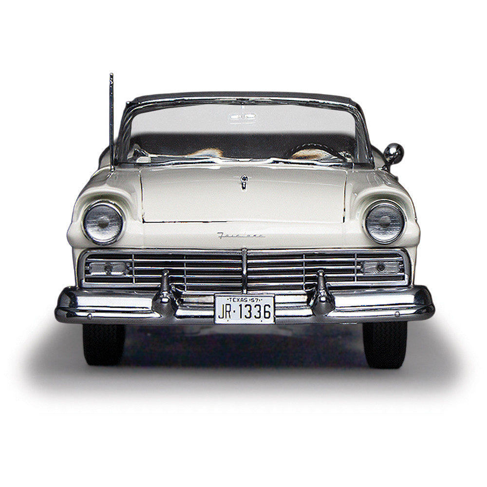 1957 Ford Fairlane 500 Skyliner -Colonial White | Sunstar