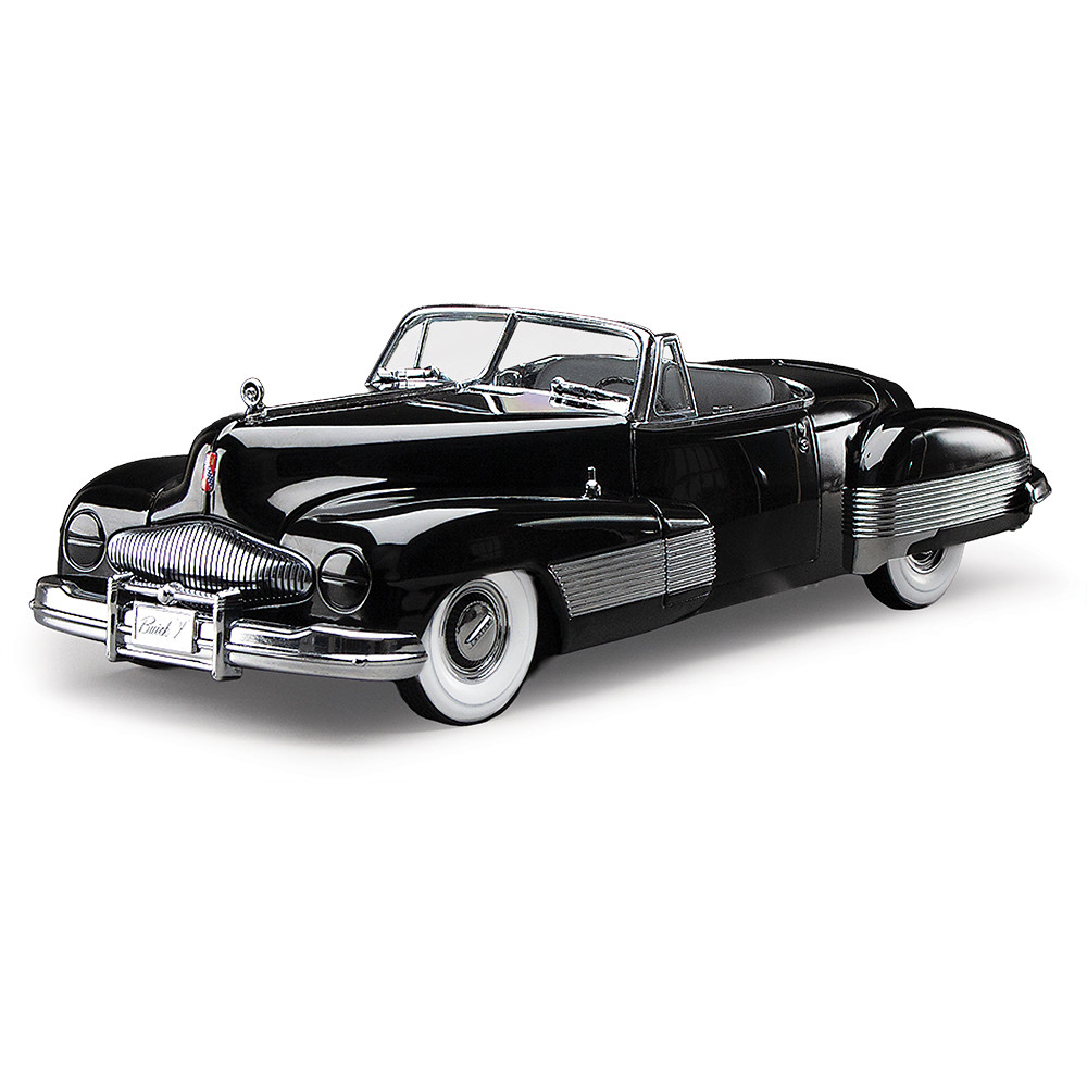 Buick Y-Job 1938年モデル 1/18スケール 1938 Buick Y-Job Black Diecast Model Car | Sunstar