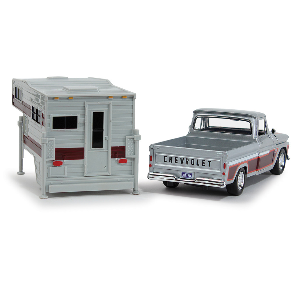 1966 Chevy C10 Pickup With Slide-In Camper | Motormax