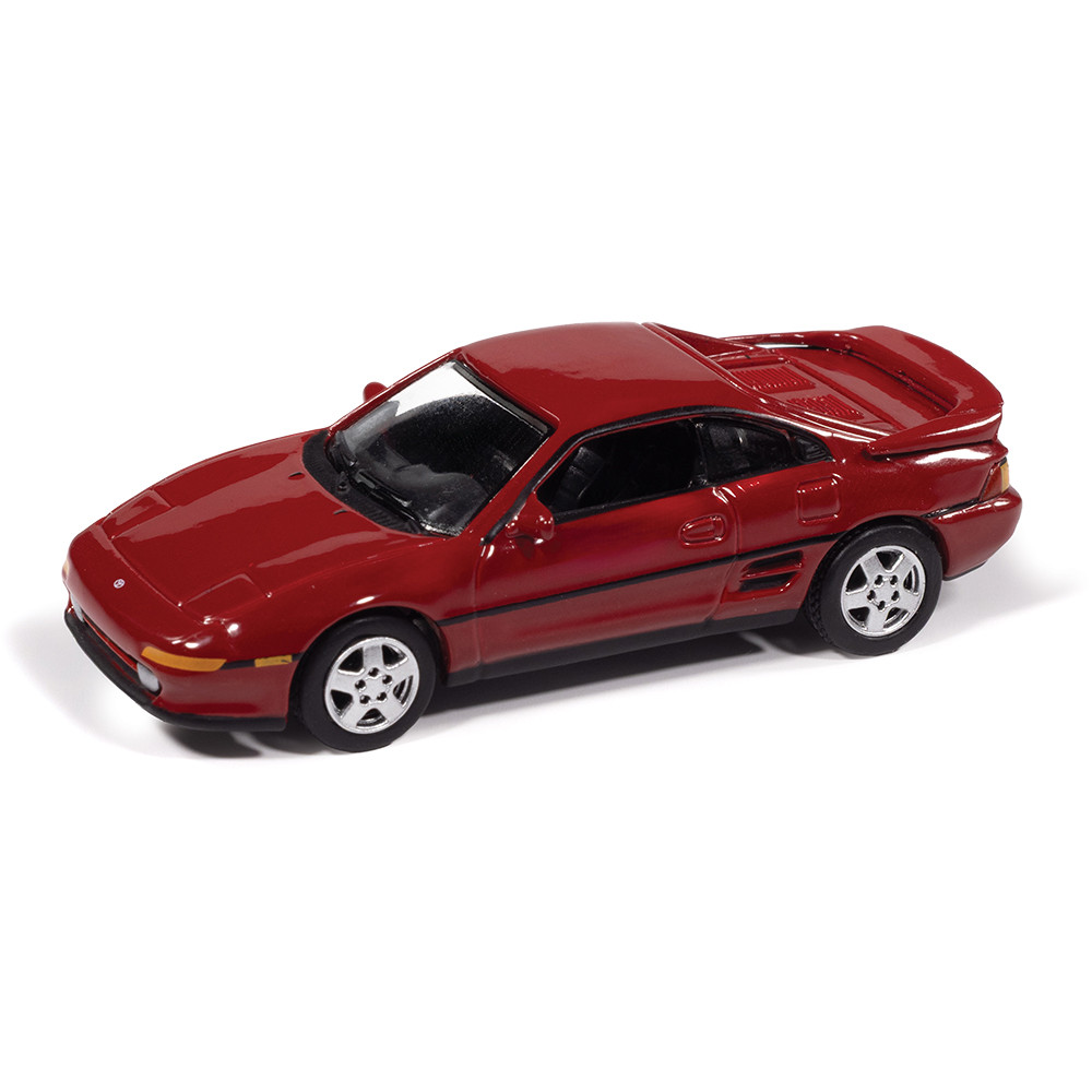 1991 Toyota MR2 Crimson Red Diecast Model Car | Johnny Lightning