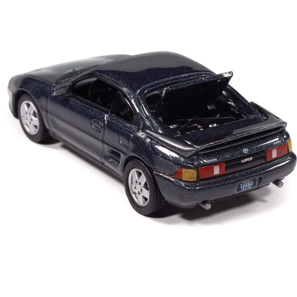1991 Toyota MR2 Bluish Gray Argentum Poly | Johnny Lightning