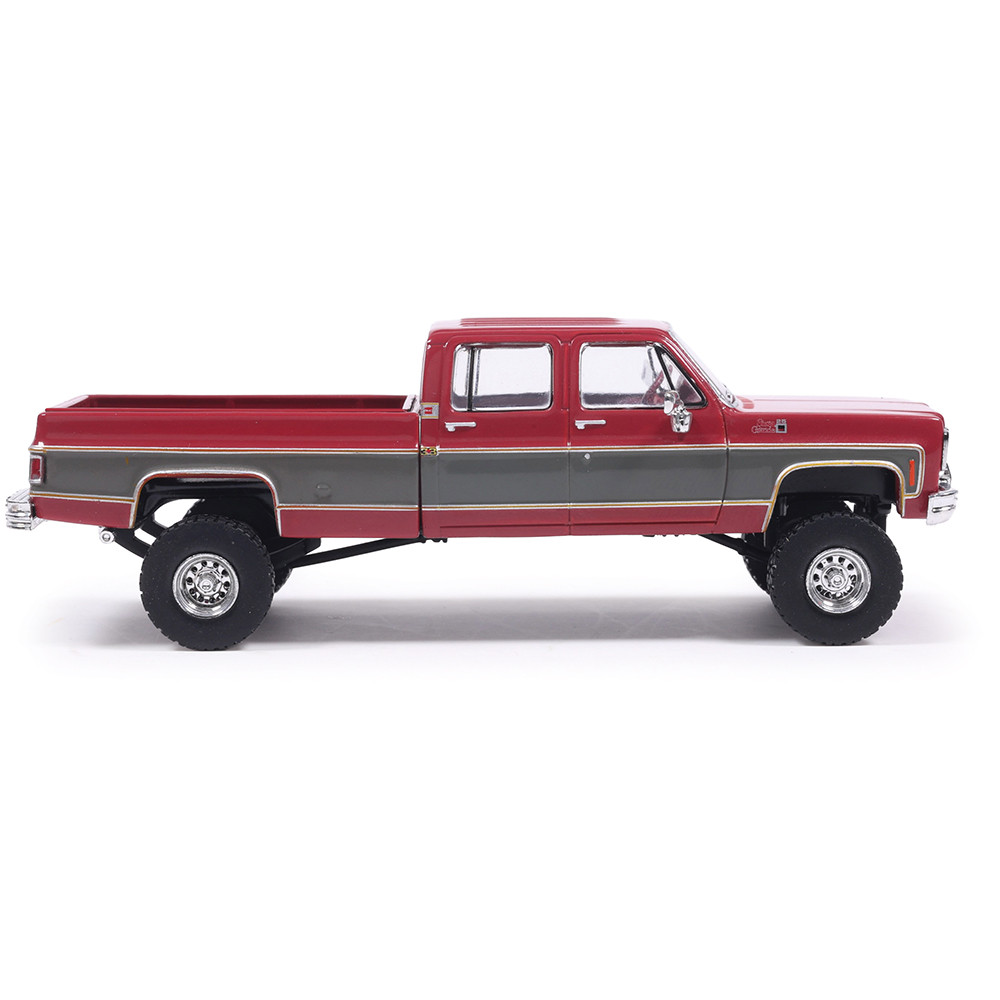 1977 GMC Sierra Grande K2500 Crew Cab Wideside Dark Red Metallic