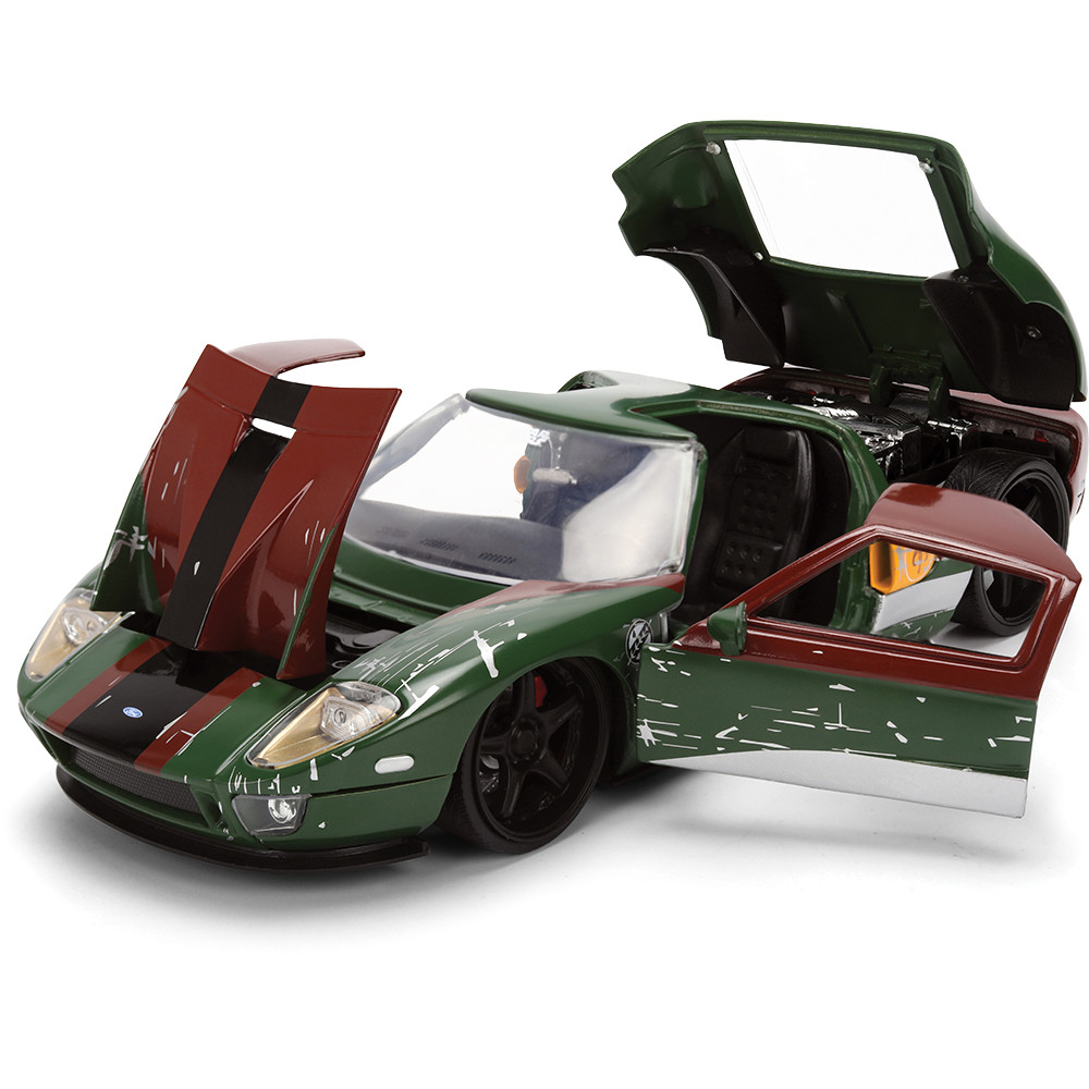 2005 Ford GT Star Wars Boba Fett Diecast Model Car | Jada Toys
