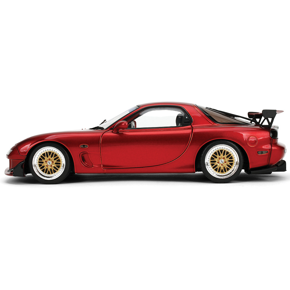 Mazda RX-7 FD Candy Red Diecast Model Car | Pink Slips