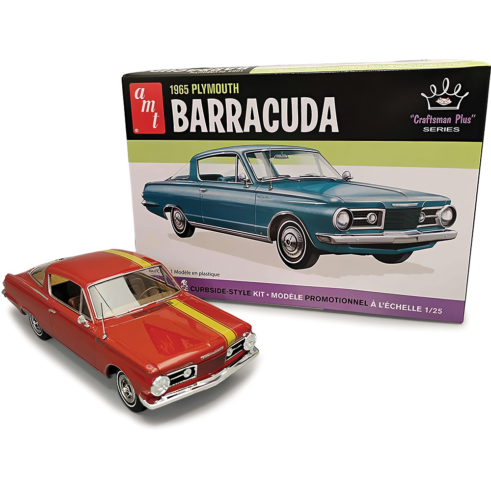 1965 Plymouth Barracuda Craftsman Plus Model Kit | AMT