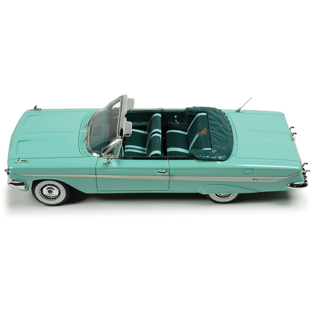 1961 Chevrolet Impala Convertible Green | Goldvarg Collection