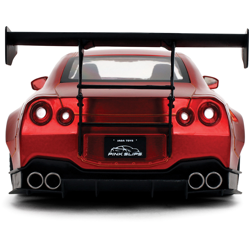 Nissan GT-R (R35) LIBERTY WALK Red Diecast Model Car | Pink Slips