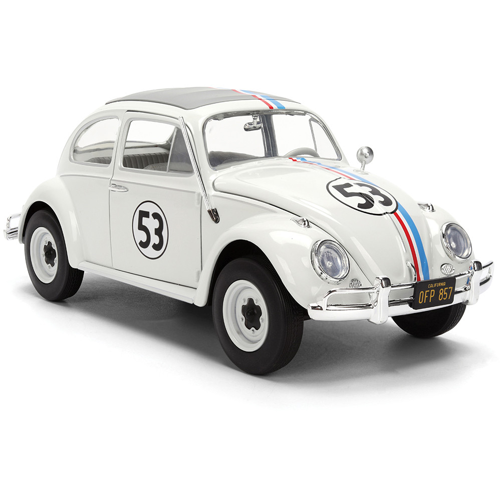 Herbie the Love Bug VW Beetle w/Tire Rack | Jada Toys