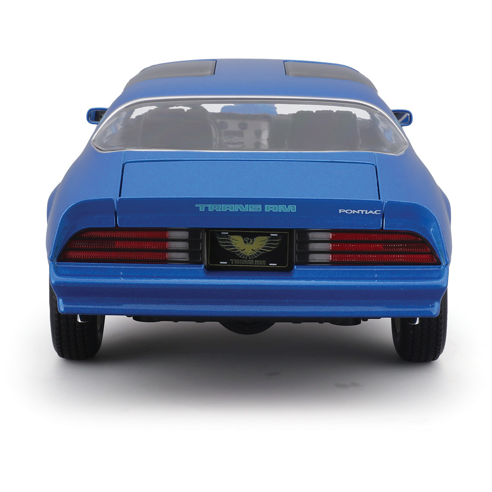 1978 Pontiac Firebird Trans Am Blue Diecast Model Car | Maisto