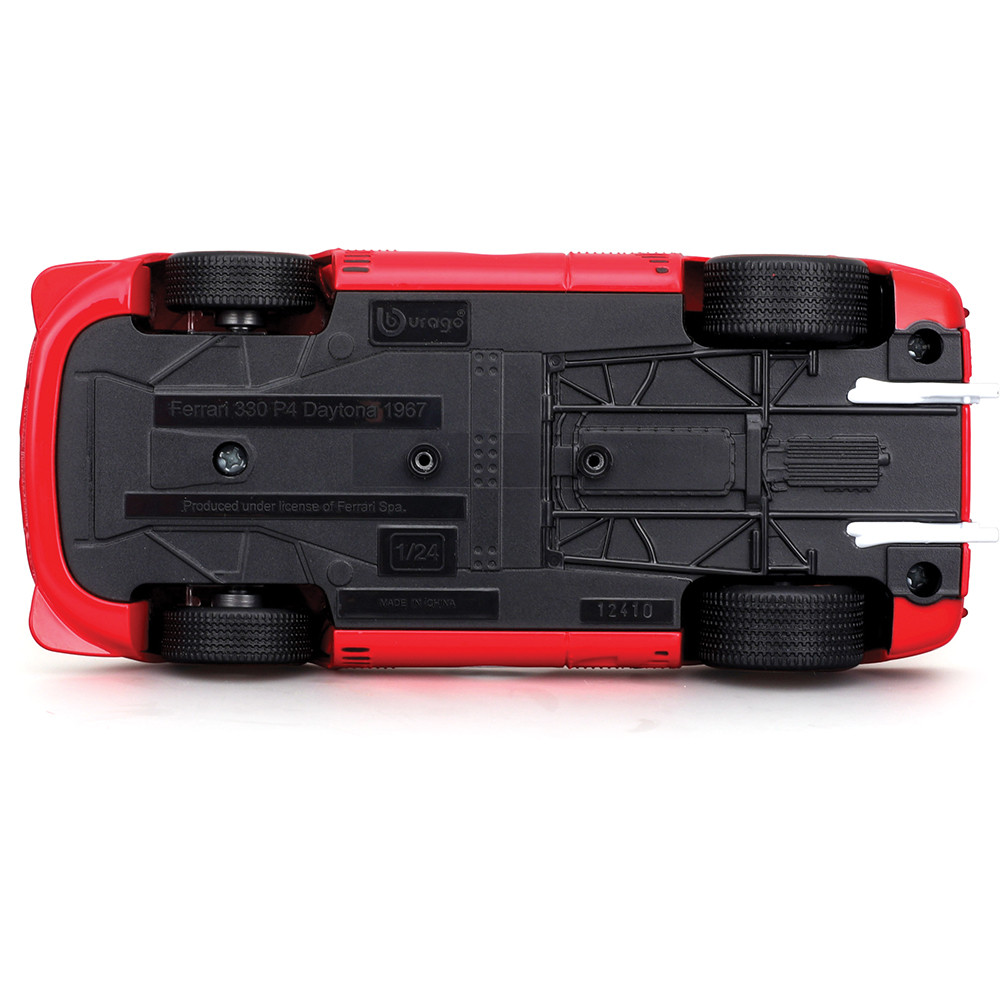 1967 Ferrari 330 P4 Daytona Diecast Model Kit Red #23 | Bburago