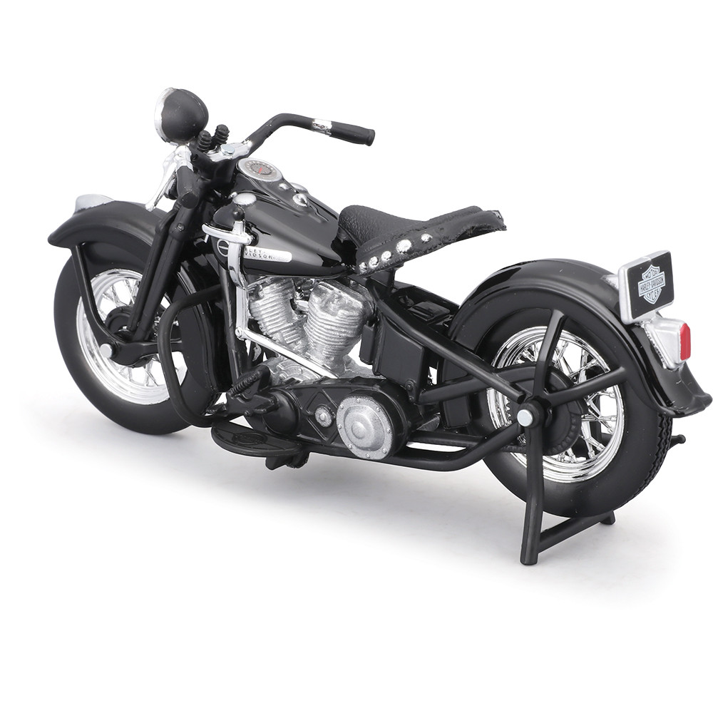 No435ジャンクミニカー バイク箱無し1942HARLEY-DAVIDSON Harley-Davidson Duo 1942 Flat Head + 1948 Panhead | Maisto