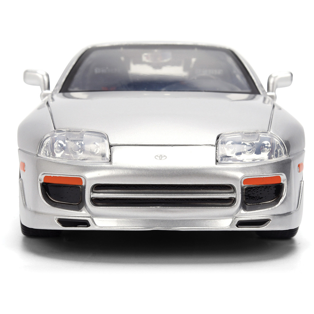 1995 Toyota Supra Silver Diecast Model Car | Jada Toys