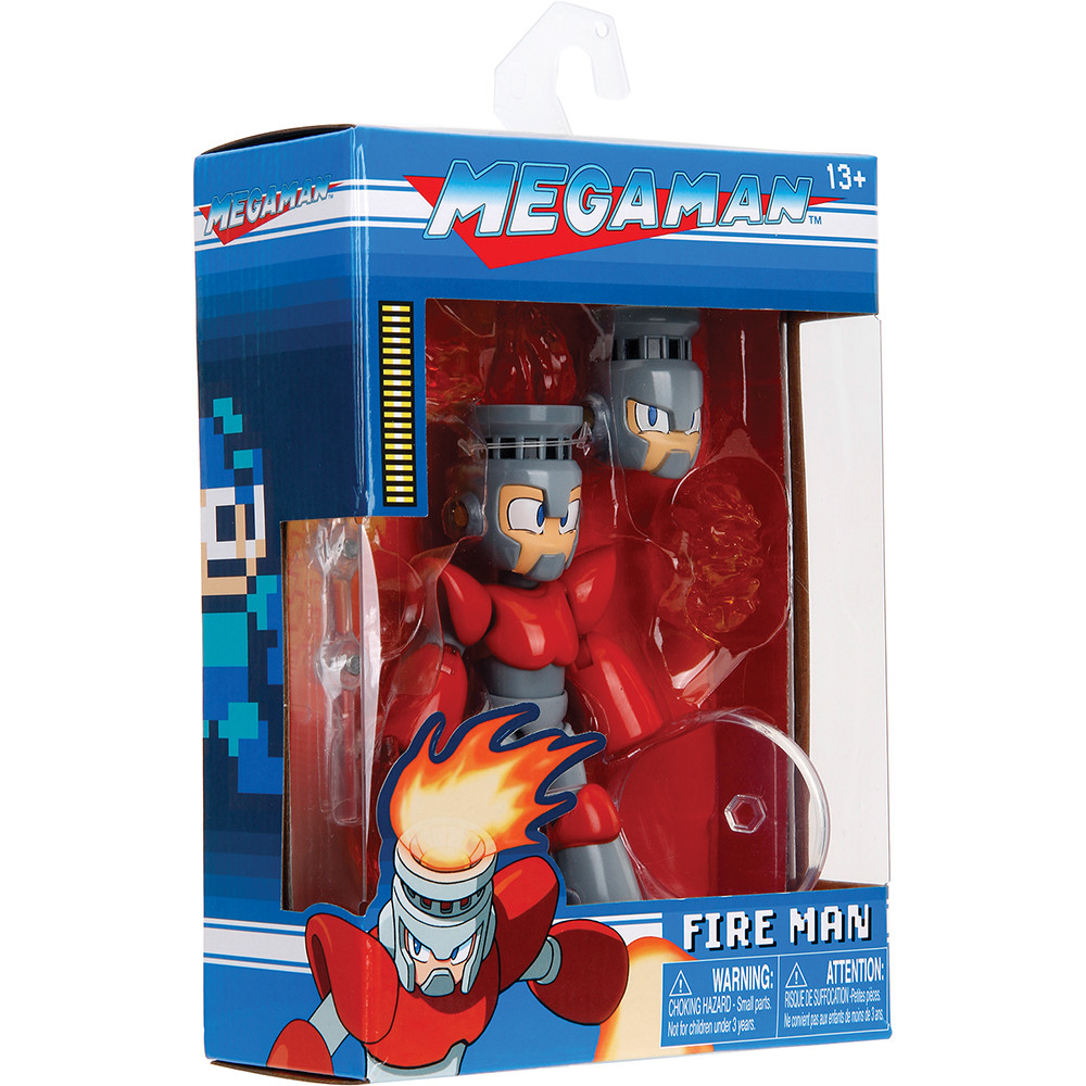 Mega Man Fire Man Diecast Figures | Jada Toys