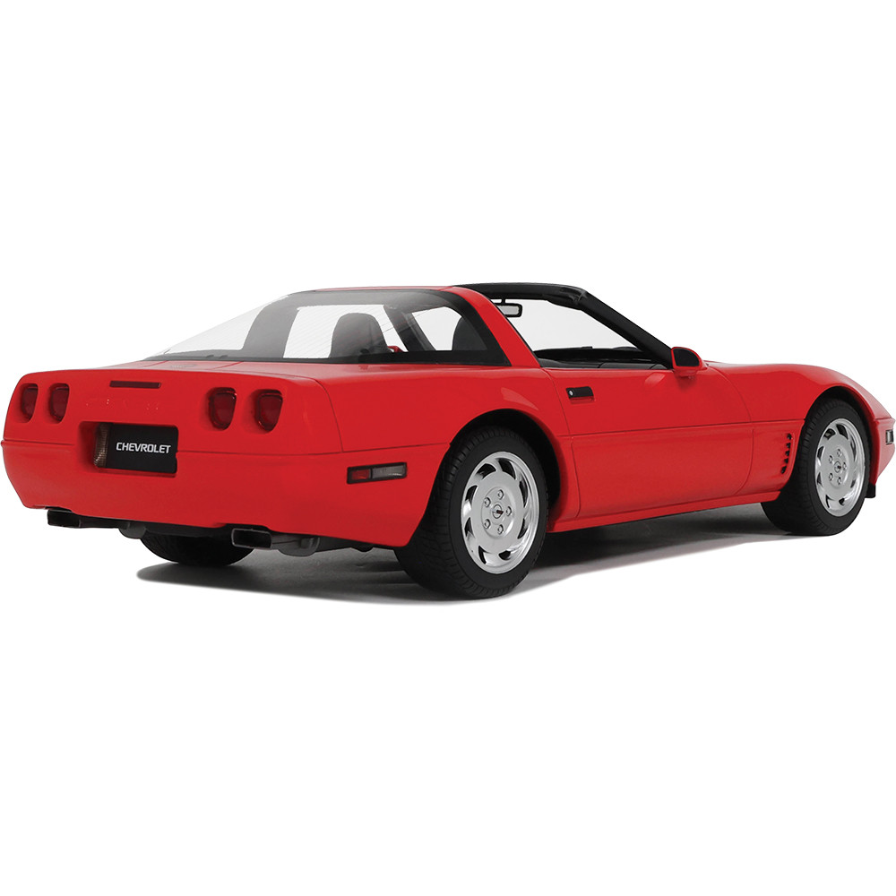 1995 Chevrolet C4 Corvette Torch Red Cast Resin Model Car | GT Spirit