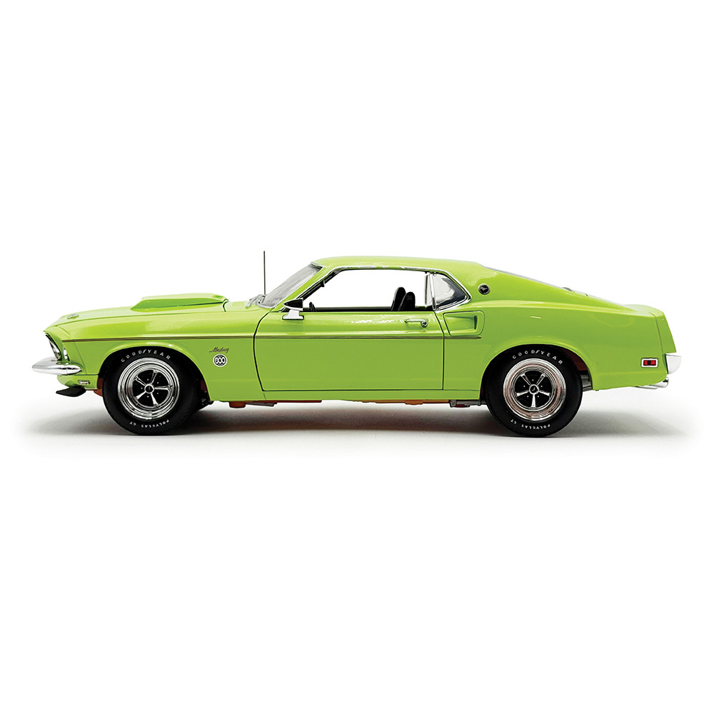 1969 Ford Mustang 600 Groovy Green Diecast Model Car | Acme