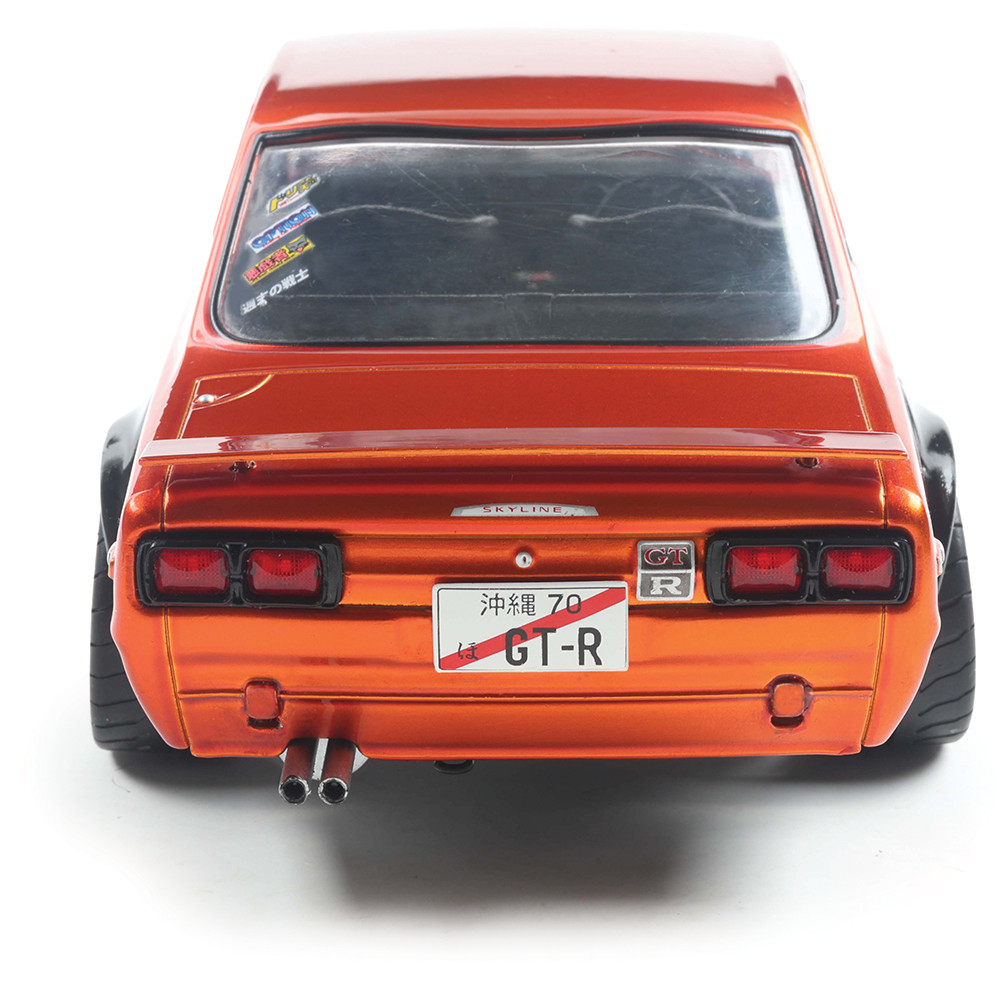 1970 Nissan Skyline (C10) Hakosuka Solido Works Orange Metallic