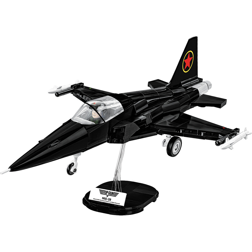 TOP GUN MIG-28 Fighter Jet Building Brick Set | Cobi Toys