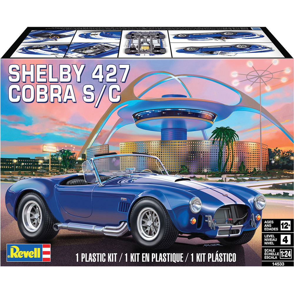 Shelby Cobra 427 S/C Model Kit Plastic Model Kit | Revell