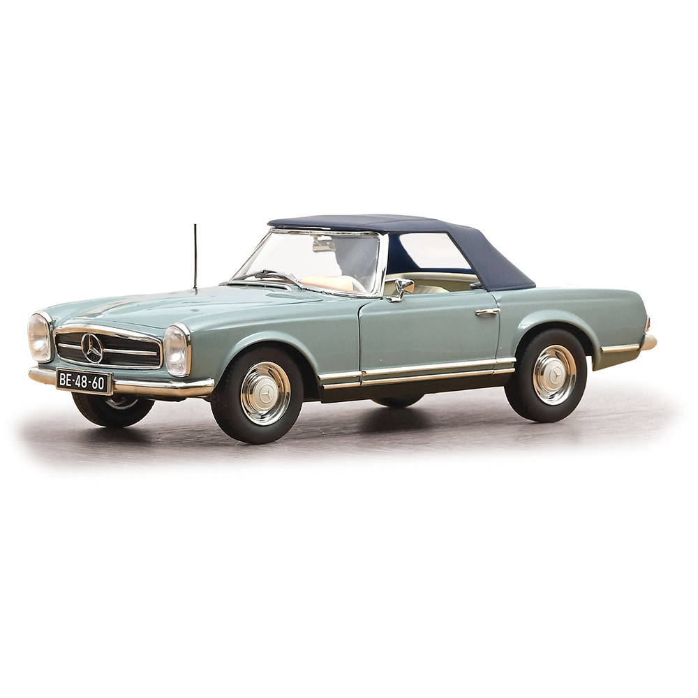 1963 Mercedes-Benz 230 SL Horizon Blue Diecast Model Car | Norev