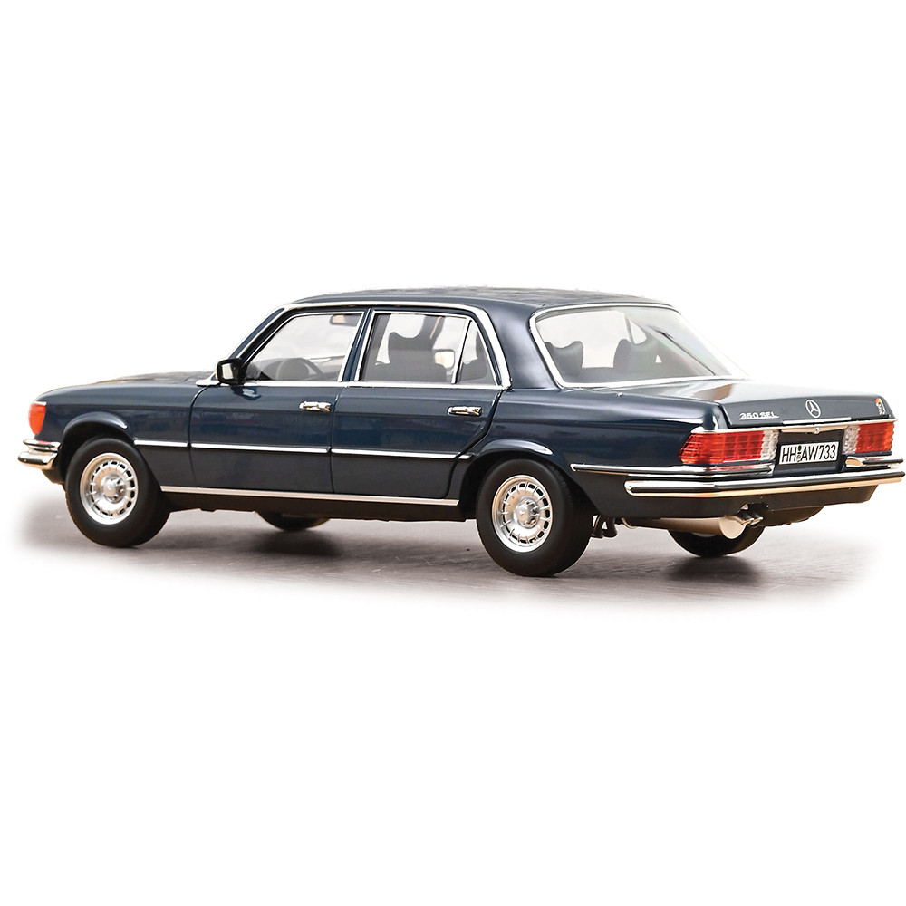 1979 Mercedes-Benz 350 SEL Hansa Blue Diecast Model Car | Norev