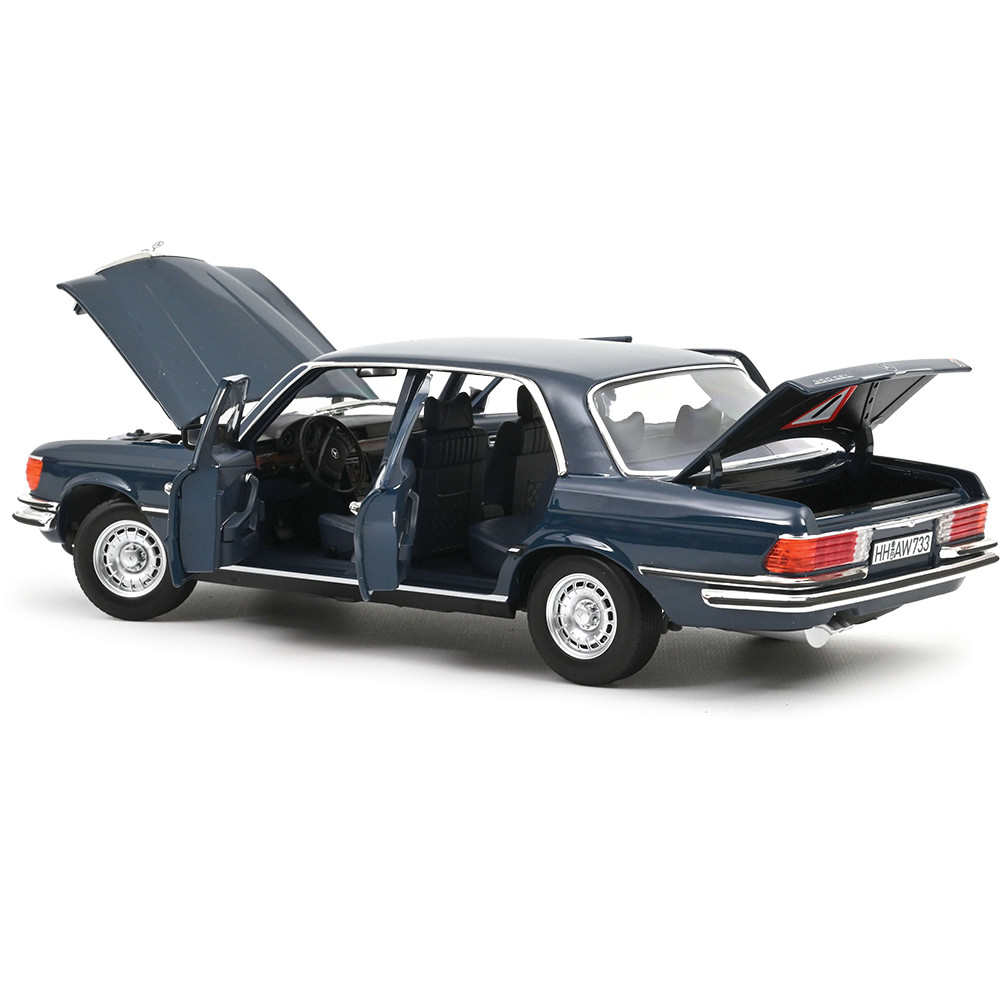 1979 Mercedes-Benz 350 SEL Hansa Blue Diecast Model Car | Norev