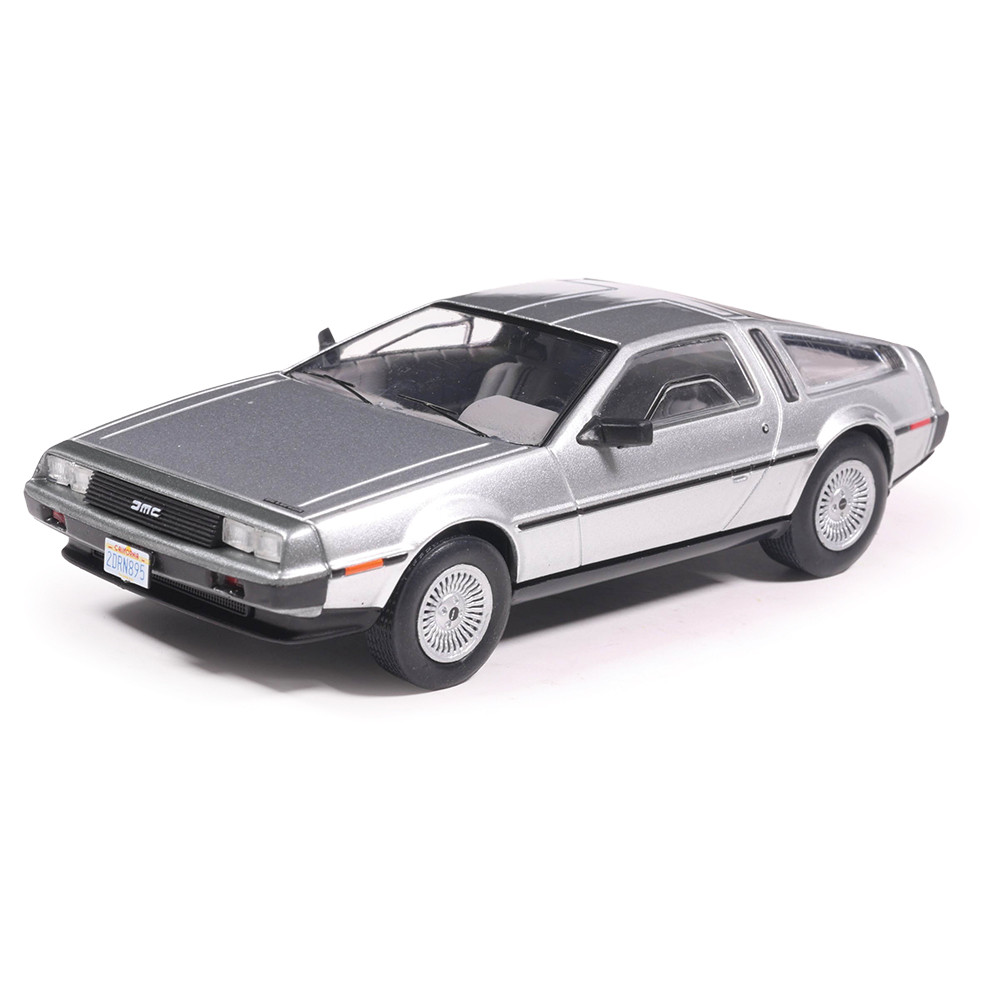 1981 DeLorean DMC-12 Silver Diecast Model Car | IXO Models