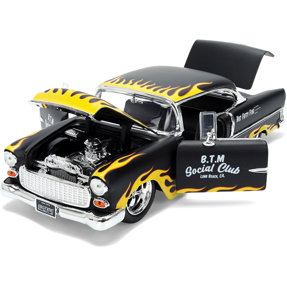 1955 Chevy Bel Air BTM Social Club Diecast Model Car | Jada Toys