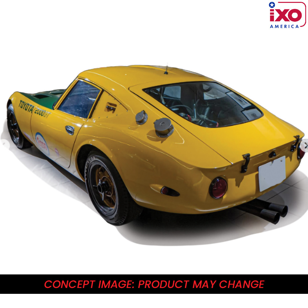 1966 Toyota 2000GT Yatabe Speed Trials Yellow | IXO Models