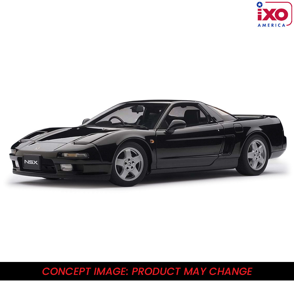 1990 Honda NSX NA1 Berlina Black Diecast Model Car | IXO Models
