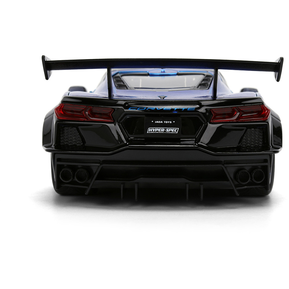 2023 Chevy Corvette C8 - LIBERTY WALK Blue 1:24 Scale Diecast
