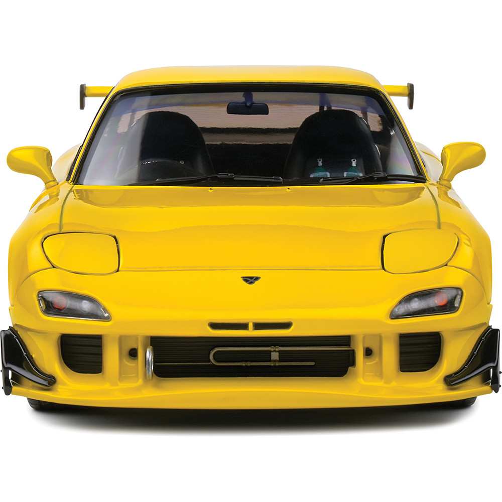1994 Mazda RX7 FD RS Streetfighter Yellow Diecast Model Car | Solido