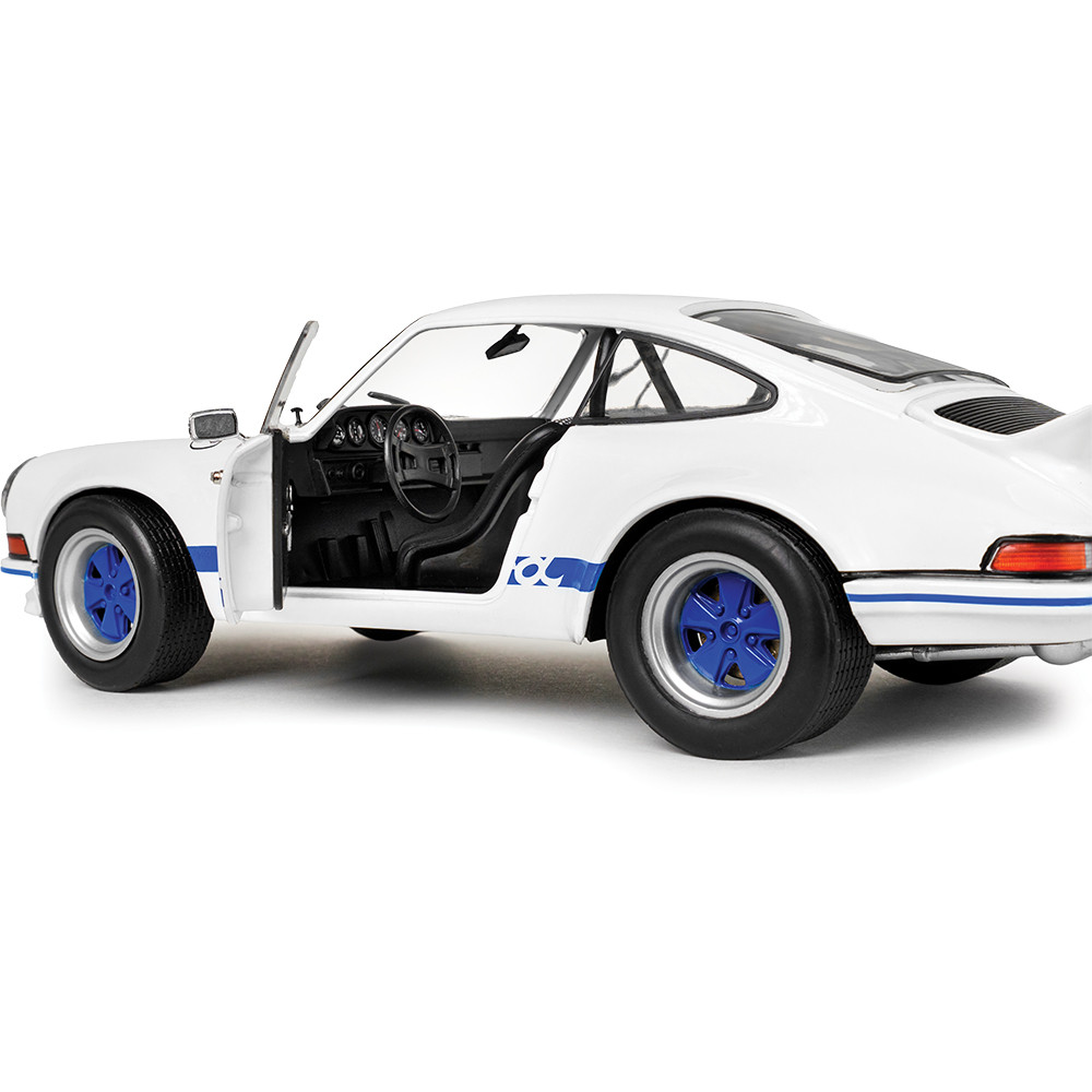 1973 Porsche 911 RSR White / Blue Carrera Stripes | Solido