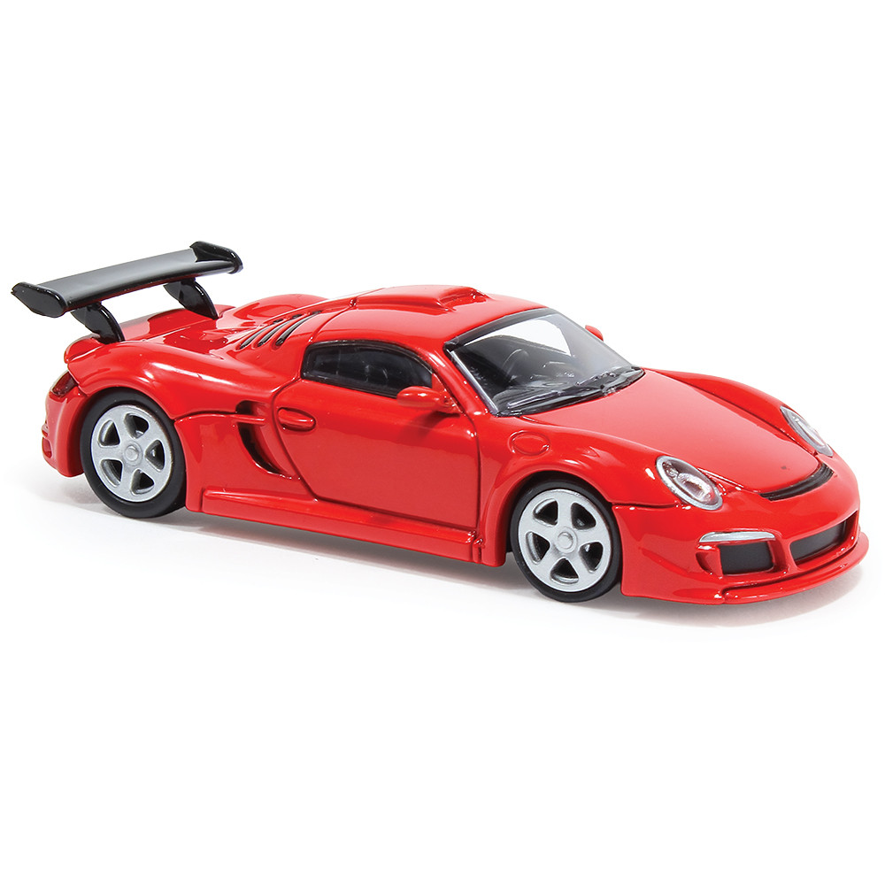 2012 RUF CTR3 Porsche Clubsport - Guards Red 1:64 Scale Diecast
