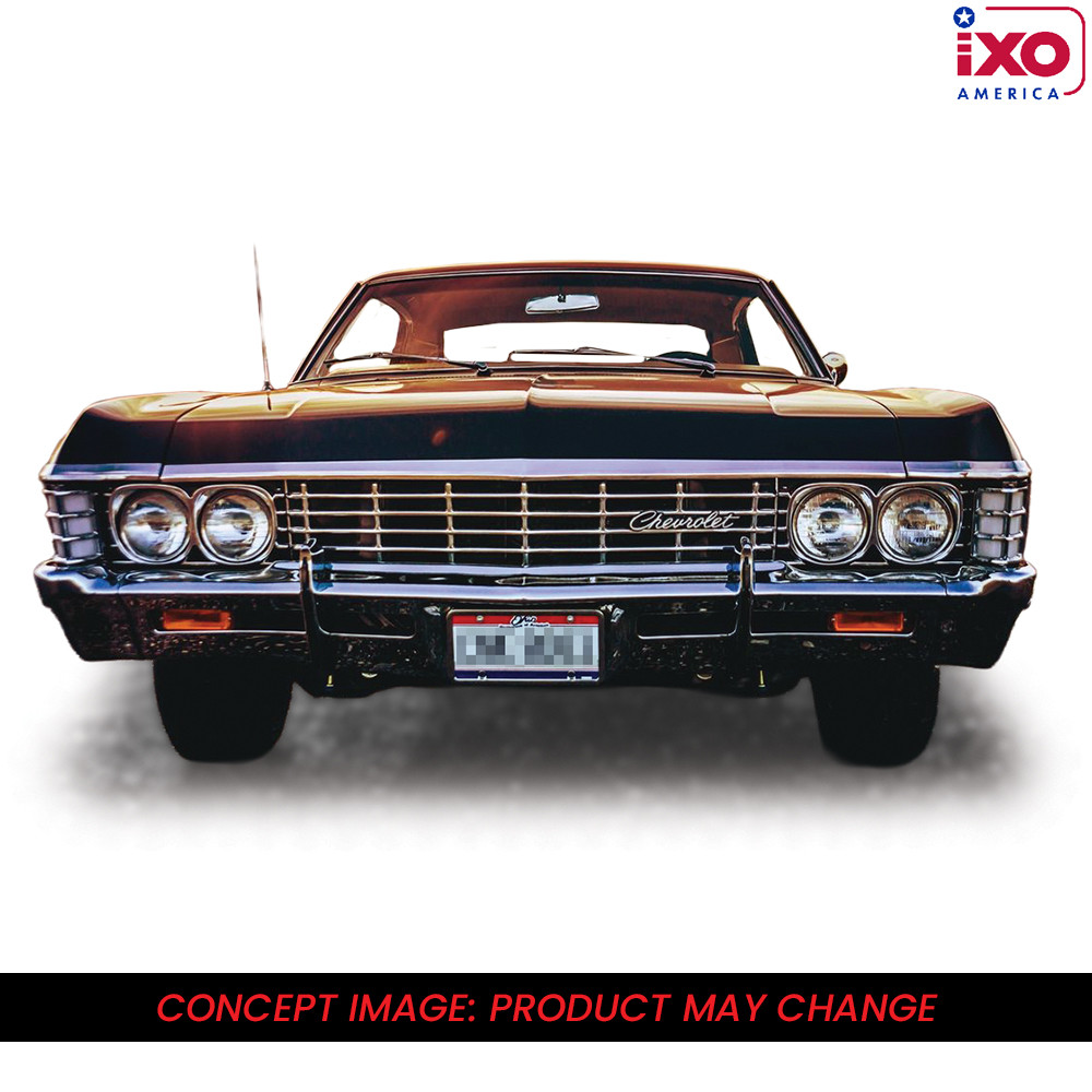 1967 Chevrolet Impala Sport Sedan Black Diecast Model Car | IXO Models