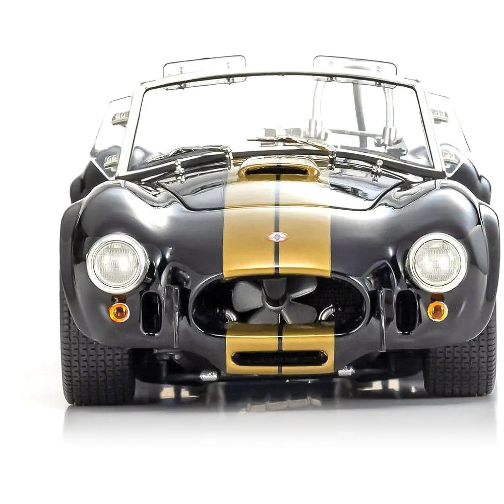 Shelby Cobra 427S/C Black/Gold Diecast Model Car | Kyosho