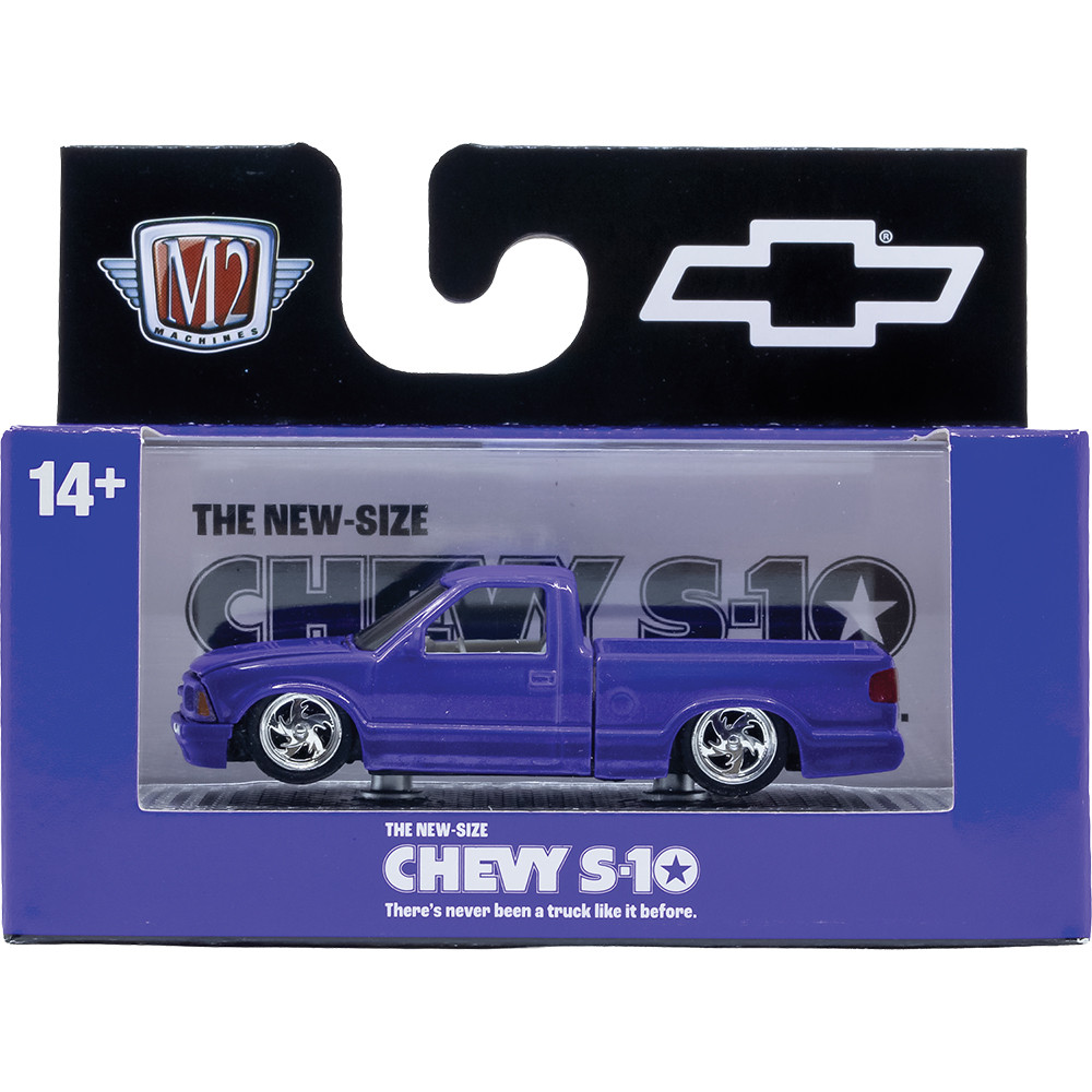1995 Chevrolet S-10 Blue Diecast Model Truck | M2 Machines
