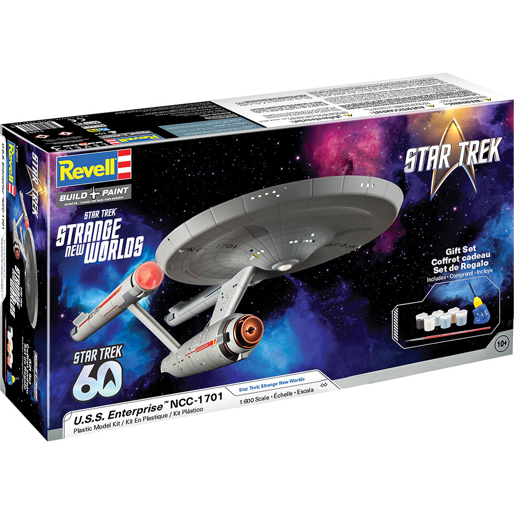 STAR TREK U.S.S. ENTERPRISE NCC-1701 STRANGE NEW WORLDS | Revell