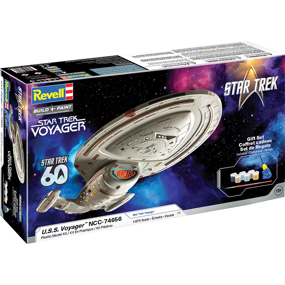 STAR TREK U.S.S. VOYAGER NCC-74656 Plastic Model Kit | Revell