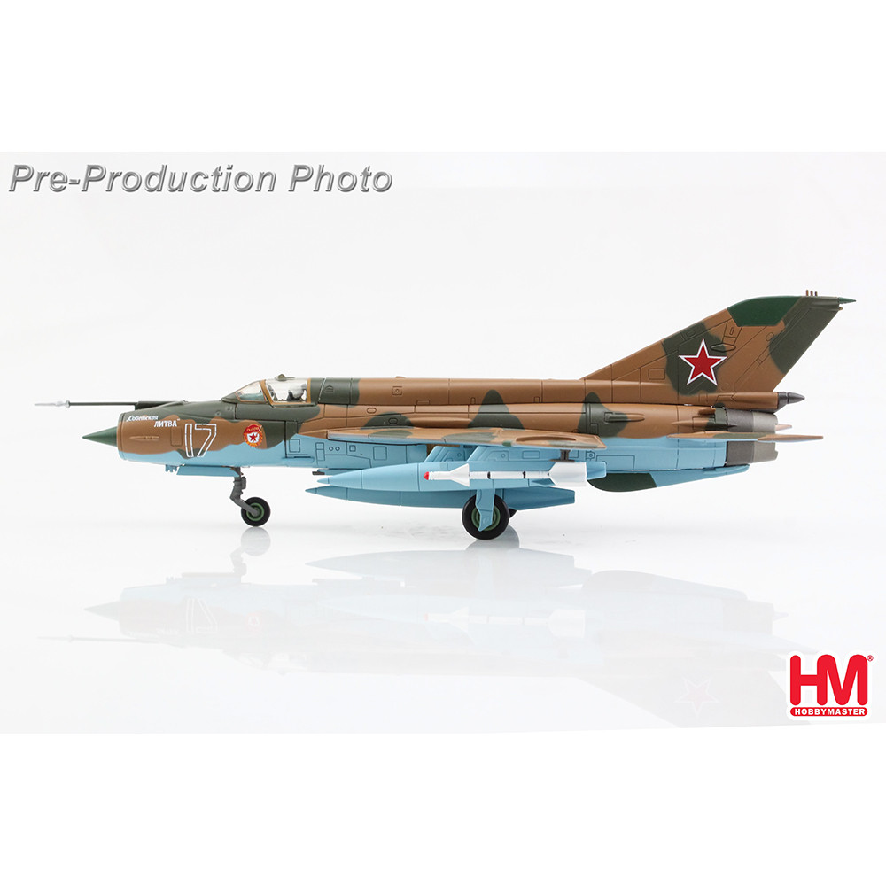 ホビーマスター 1/72 MIG-21PMF フィッシュベッド MIG-21 Fishbed 1/72 Die Cast Model Metal | Hobby Master