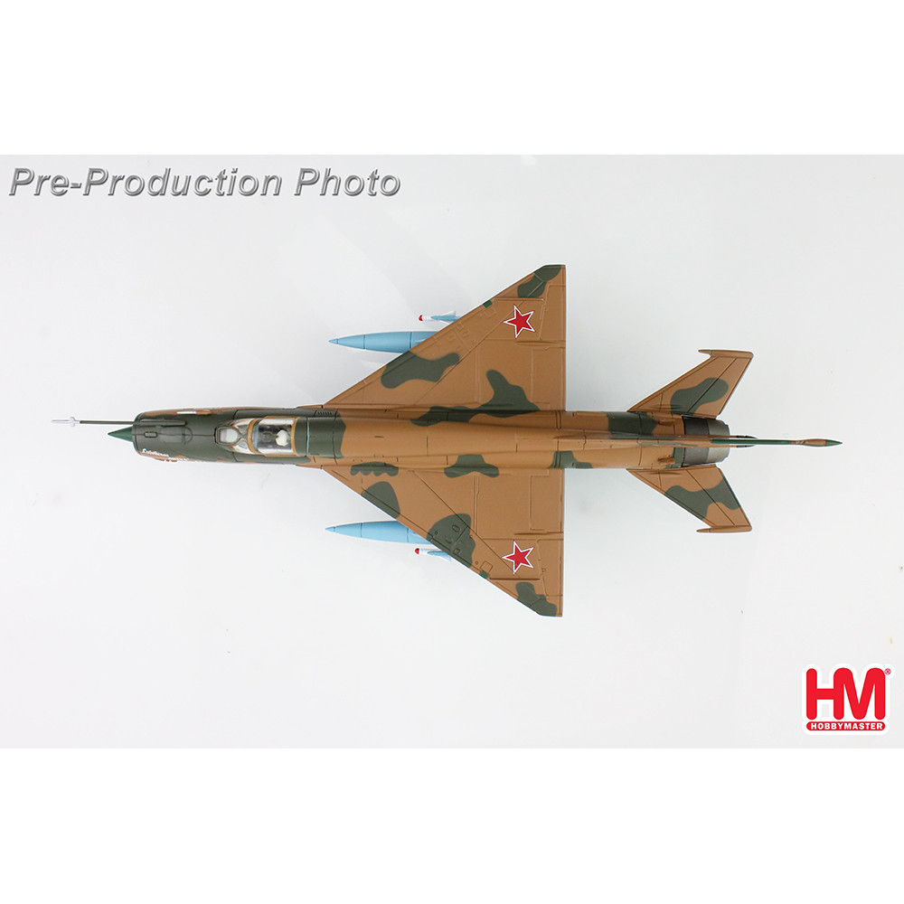 ホビーマスター 1/72 MIG-21PMF フィッシュベッド MIG-21 Fishbed 1/72 Die Cast Model Metal | Hobby Master
