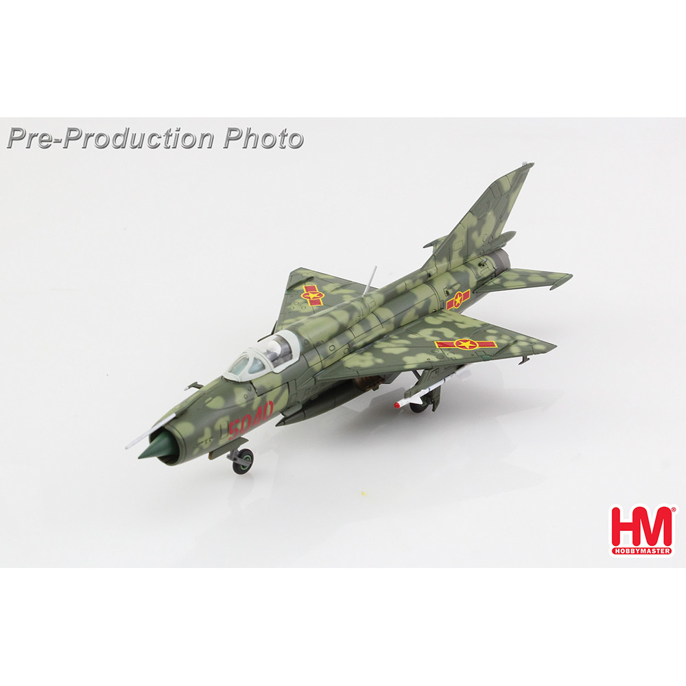 MIG-21 Fishbed 1/72 Die Cast Model Metal | Hobby Master