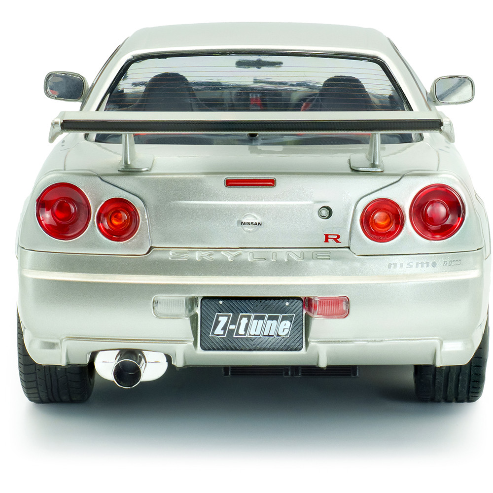 1999 Nissan Skyline (R34) GT-R Z Tune Silver | Solido