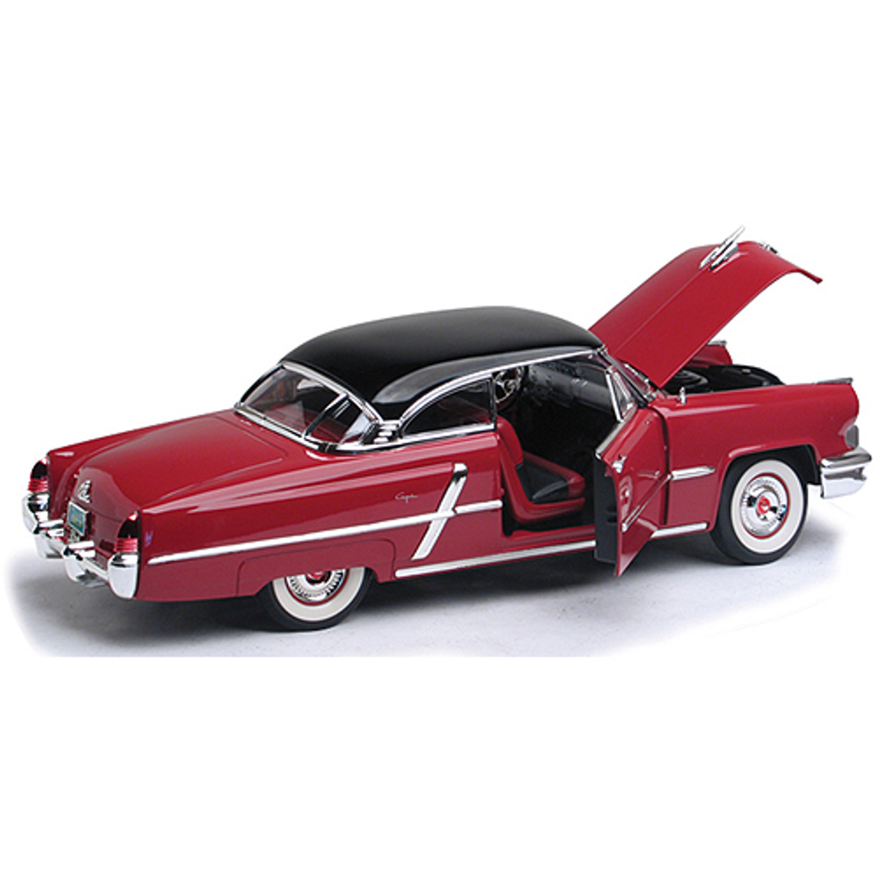 史上一番安い モデルカー ダイキャストカー ミニカー レア レッド 赤 Capri Lincoln 1952 1 18 コレクション 高級車 アメ車 ディスプレイ インテリア 乗用車 Xtremedisplay Ca